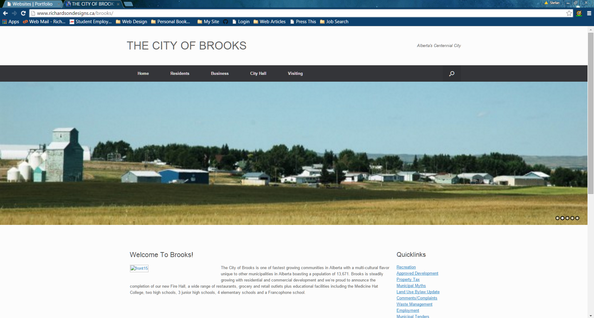 City of Brooks Screen Shot